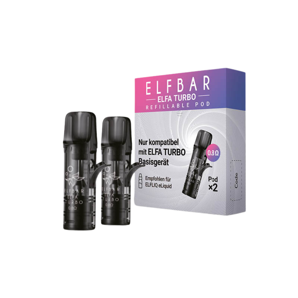 Elfbar ELFA TURBO Pods 2er Set - Refillable Pod