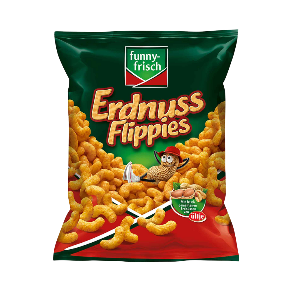 Funny-Frisch - Erdnuss Flippies - 10x175g - MHD: 20.10.25