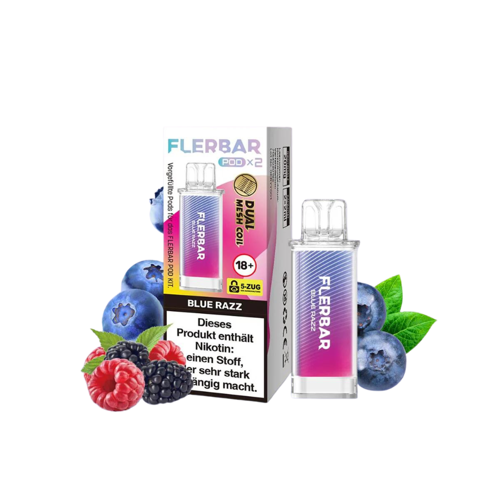 FLERBAR PODS - Blue Razz