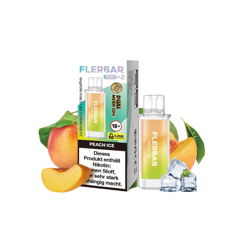 FLERBAR PODS - Peach Ice