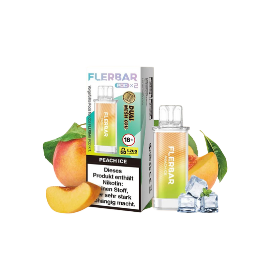 FLERBAR PODS - Peach Ice