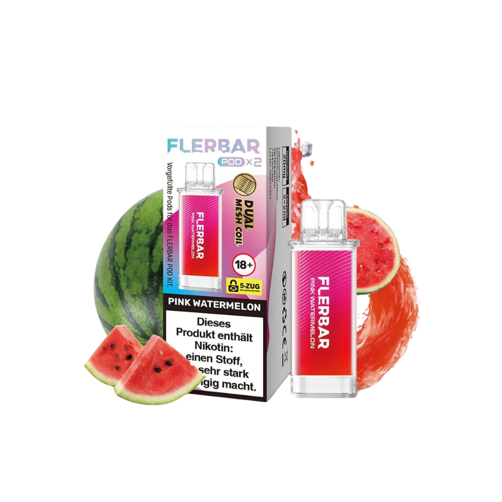 FLERBAR PODS - Pink Watermelon
