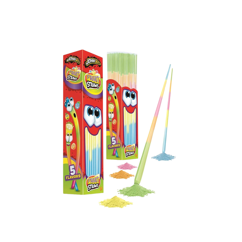 JOHNY BEE - Fruit Straws 150x12g - MHD: 15.03.2027