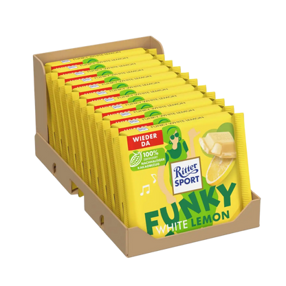 RITTER SPORT - Funky White Lemon - MHD: 31.01.2026