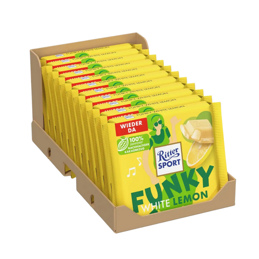 RITTER SPORT - Funky White Lemon - MHD: 31.01.2026