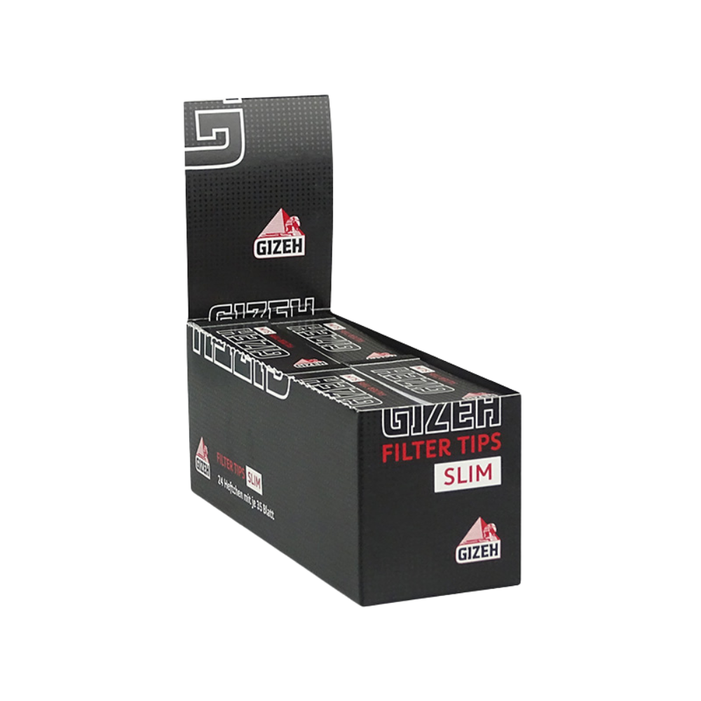 GIZEH BLACK - Filter Tips Slim
