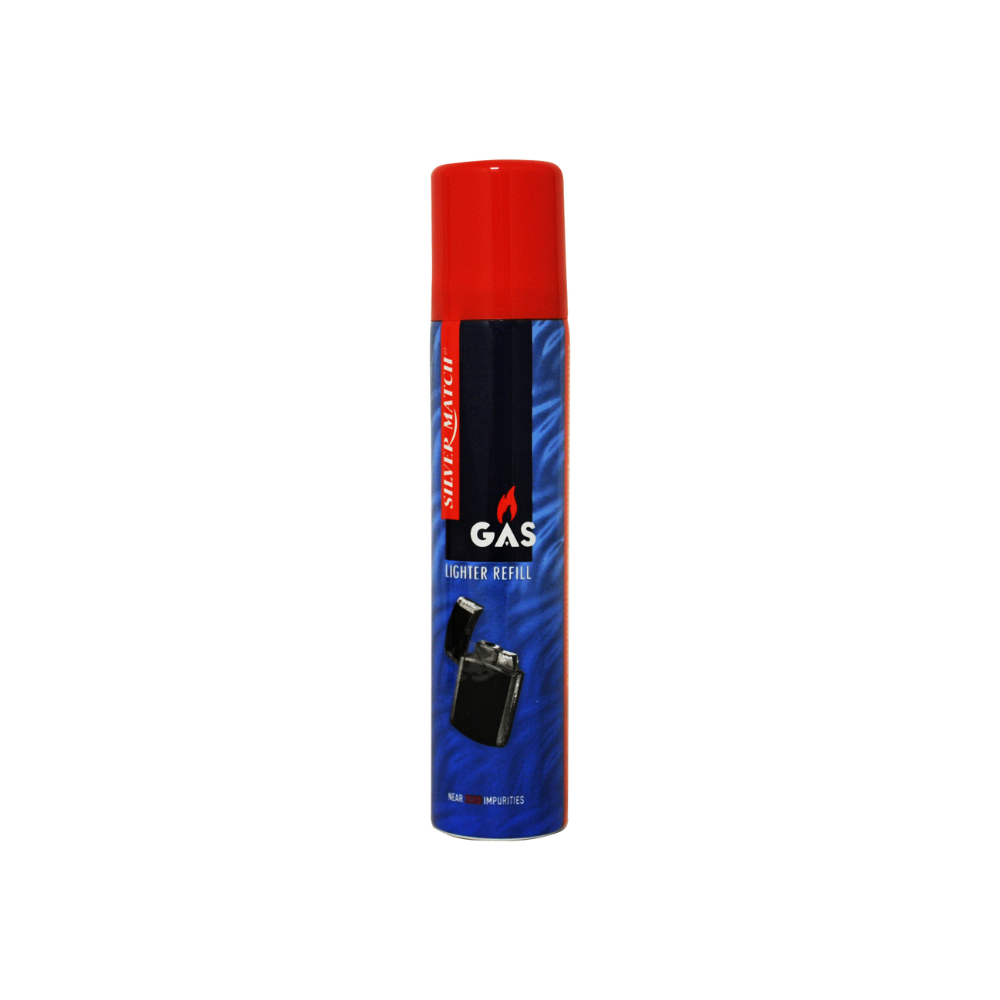 SILVER MATCH FEUERZEUGGAS - 90ml - 24er Display