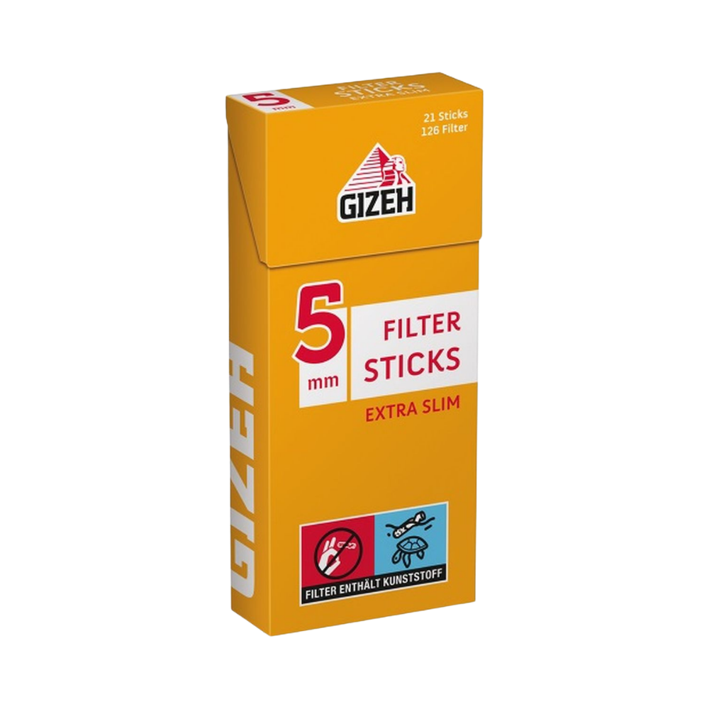 GIZEH - Filter Sticks Extra Slim 5mm