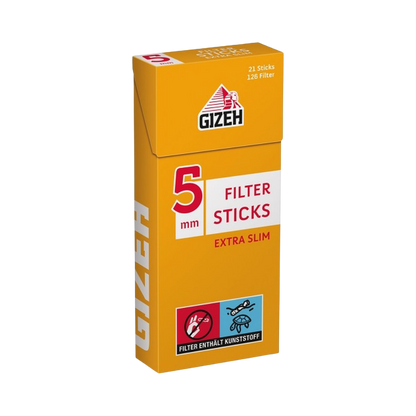 GIZEH - Filter Sticks Extra Slim 5mm