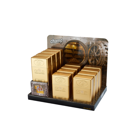 CHAMP - Zigarettenhülle Gold Bar