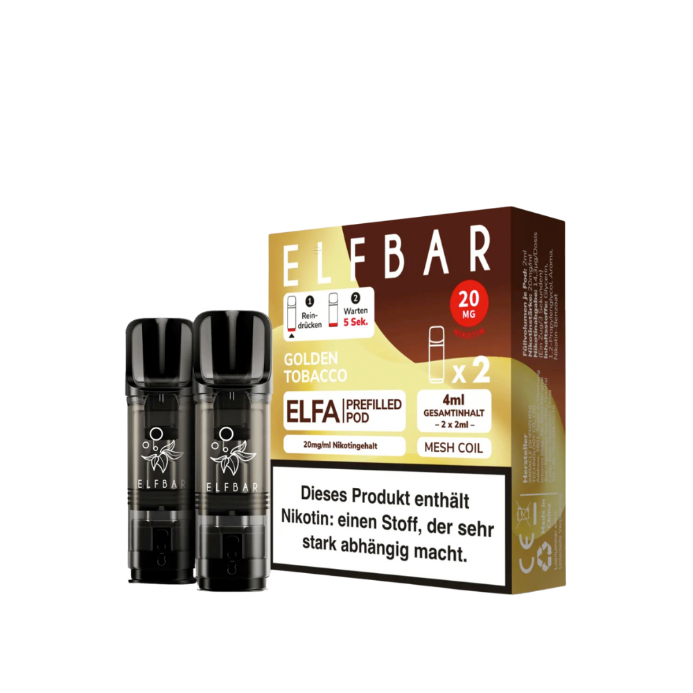 ELFA PODS - Golden Tobacco