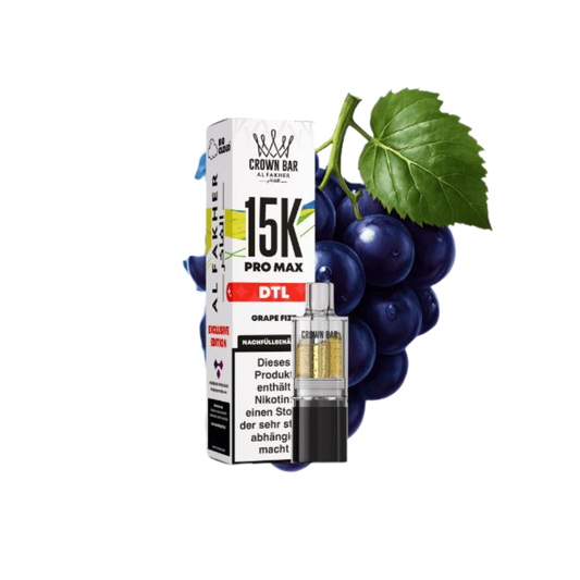 AL FAKHER - 15K Pro Max Pod - Grape Fizz