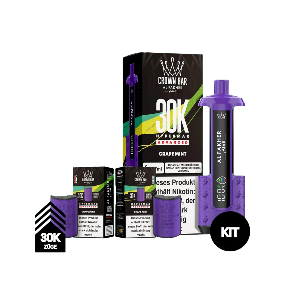 AL FAKHER - 30K Hypermax Grape Mint Kit