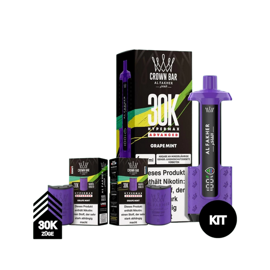 AL FAKHER - 30K Hypermax Grape Mint Kit