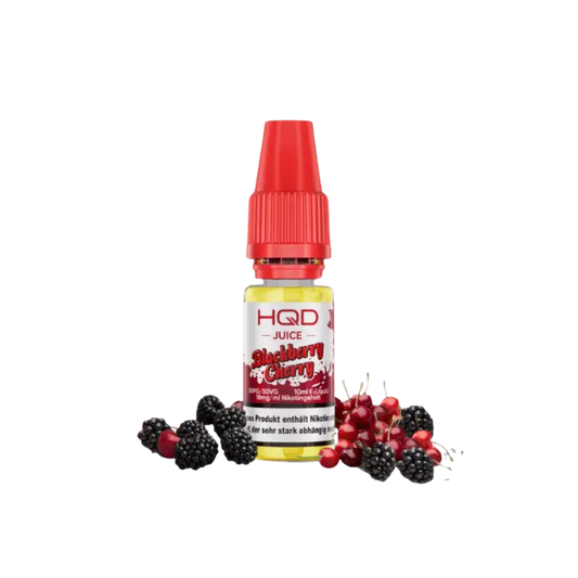 HQD Juice - Blackberry Cherry - Liquid 10ml - 18mg