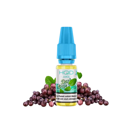 HQD Juice - Dark Grape Mint - Liquid 10ml - 18mg