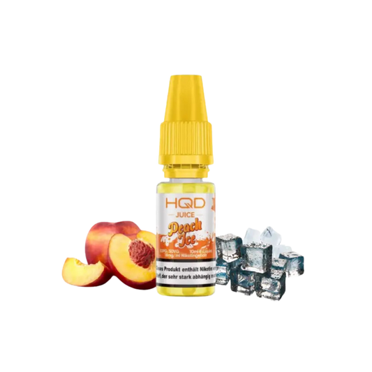 HQD Juice - Peach Ice - Liquid 10ml - 18mg