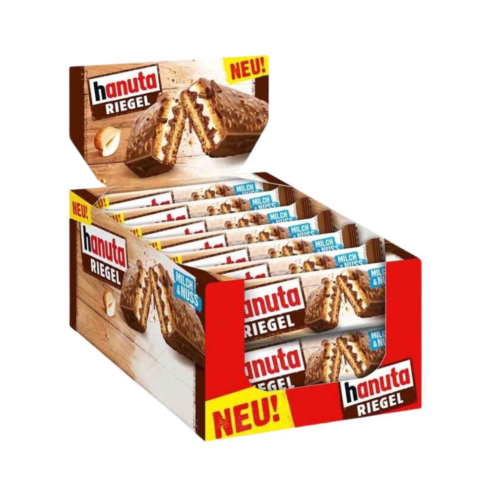 FERRERO - Hanuta Riegel 14x34,5g - MHD: 23.11.2025