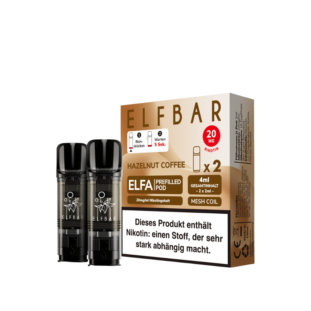 ELFA PODS - Hazelnut Coffee