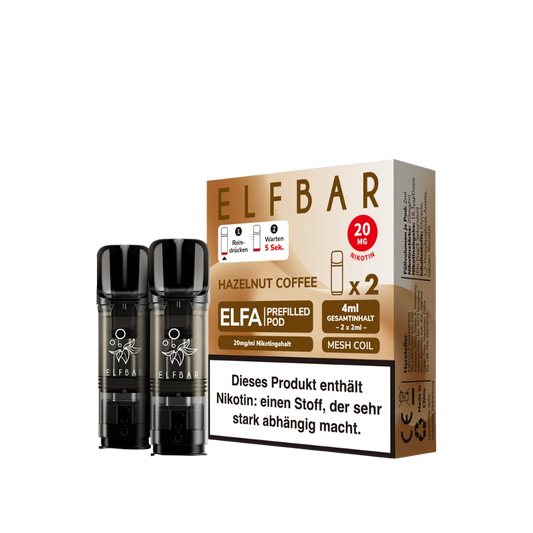 ELFA PODS - Hazelnut Coffee