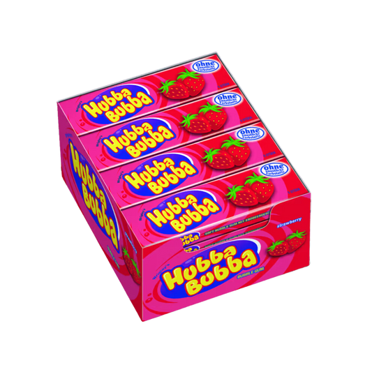 HUBBA BUBBA - Erdbeere - MHD: 14.09.2026