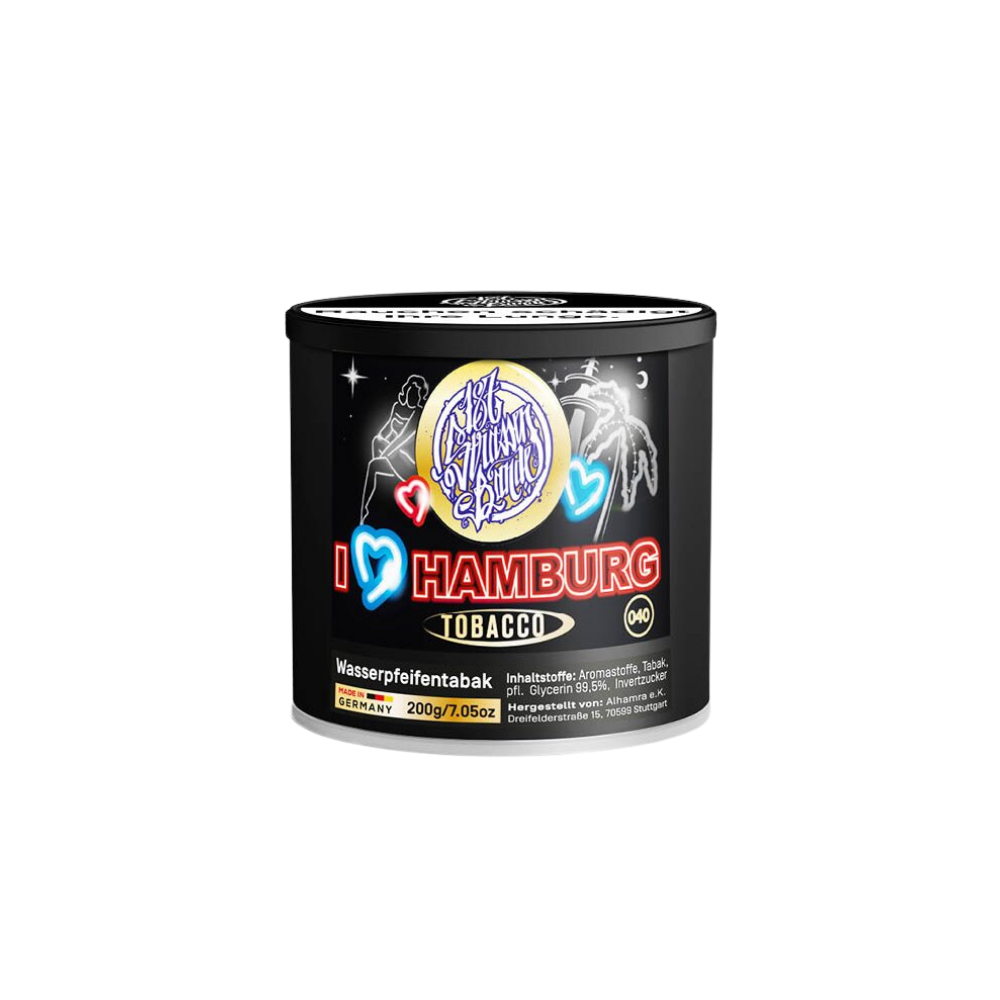 187 - I love Hamburg Shisha Tabak 200g