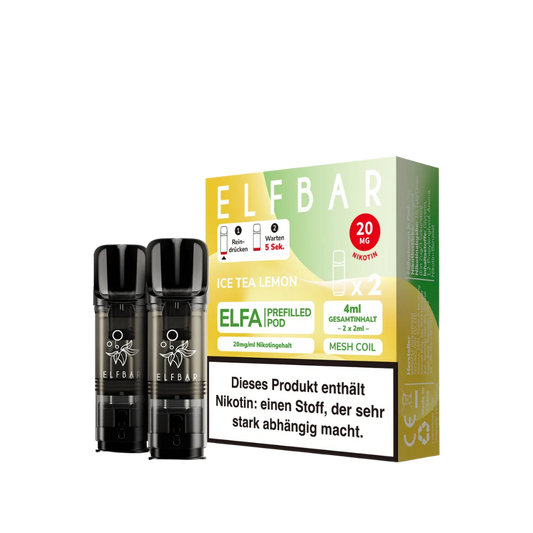 ELFA PODS - Ice Tea Lemon