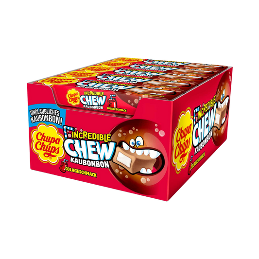 CHUPA CHUPS - Incredible Chew Cola 20x45g - MHD: 07/2026