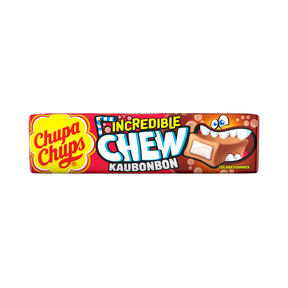 CHUPA CHUPS - Incredible Chew Cola 20x45g - MHD: 07/2026