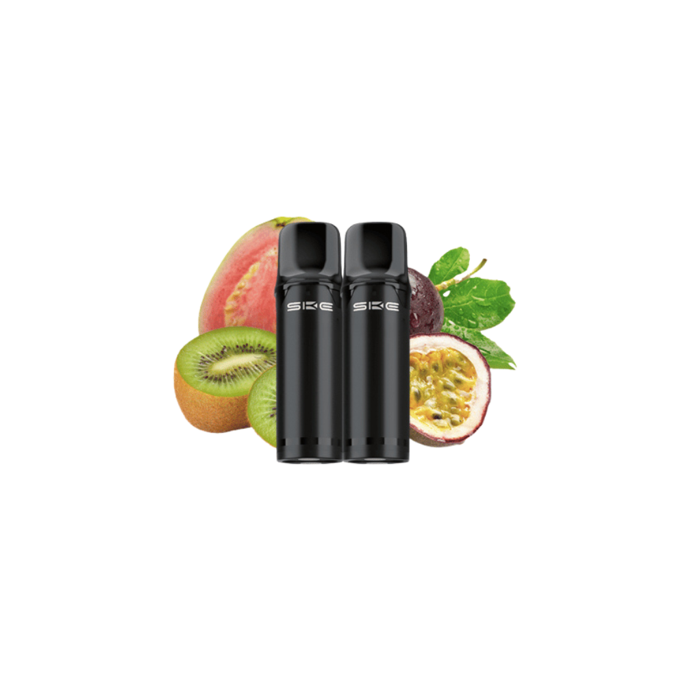 SKE Crystal Pro 800 - Kiwi Passion Fruit Guava - 2er pack