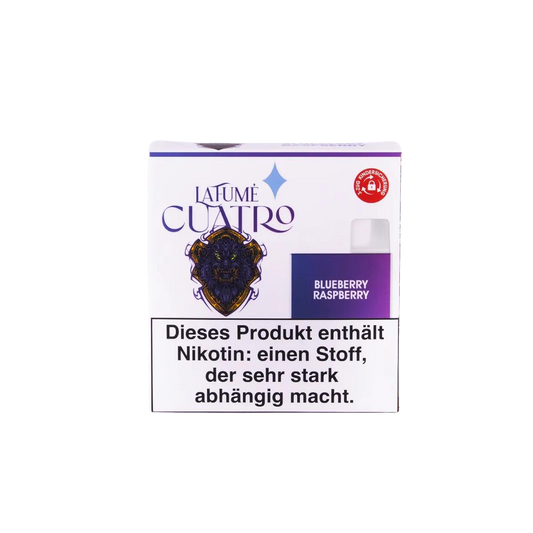 LA FUME CUATRO - Blueberry Raspberry