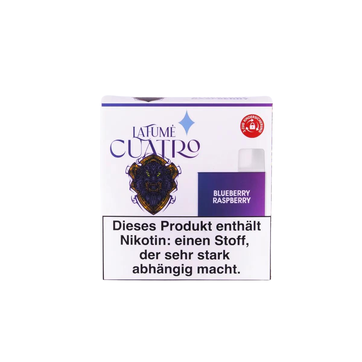 LA FUME CUATRO - Blueberry Raspberry