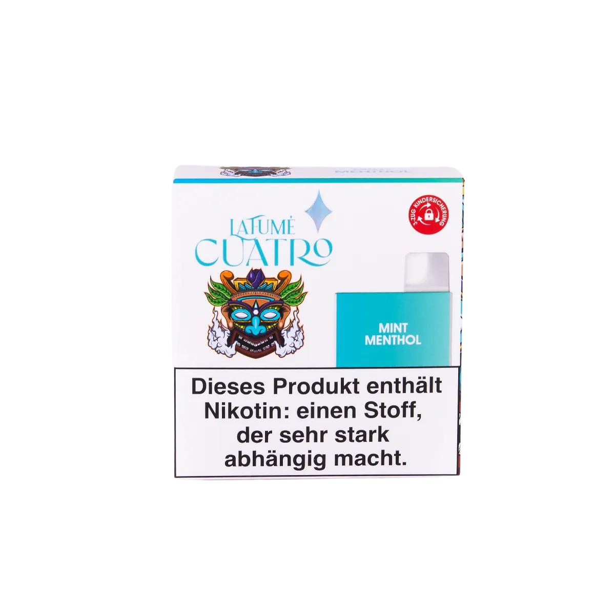 LA FUME CUATRO - Mint Menthol