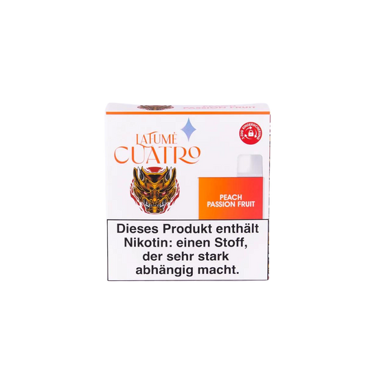 LA FUME CUATRO - Peach Passion Fruit