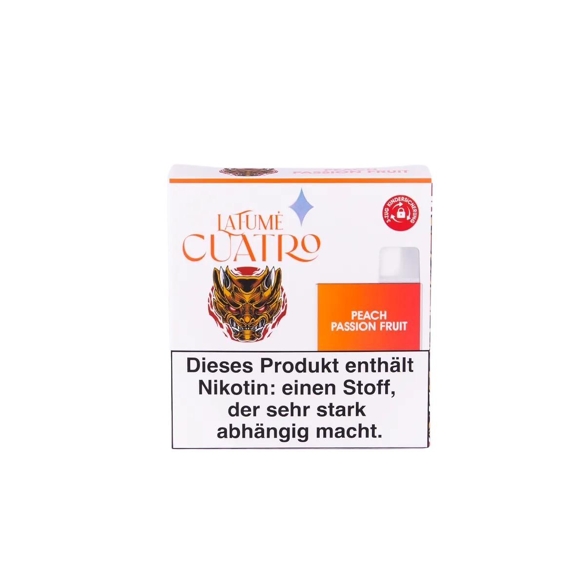 LA FUME CUATRO - Peach Passion Fruit