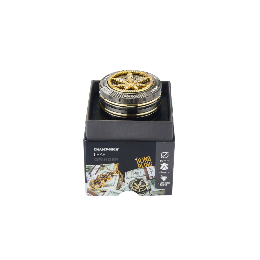 CHAMP HIGH GRINDER - Leaf Bling Bling