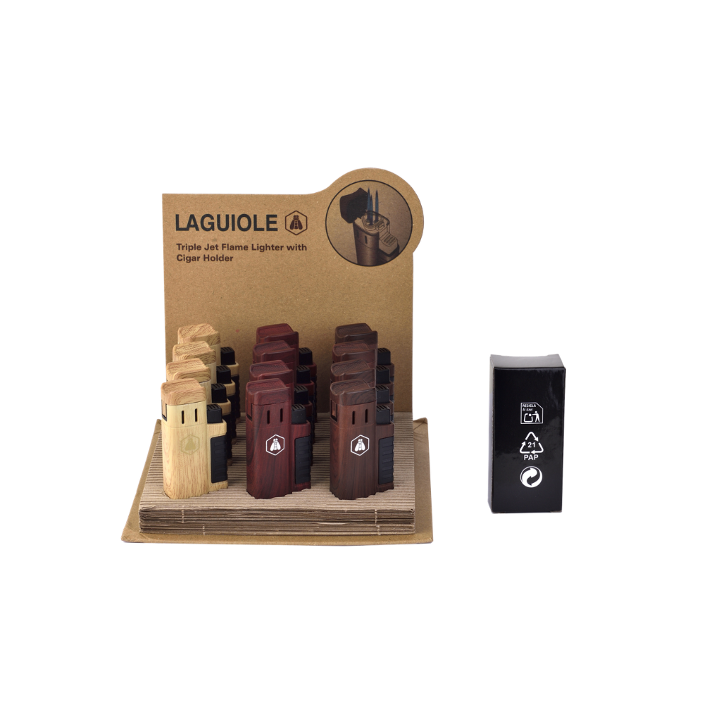 LAGUIOLE STURMFEUERZEUG - Triple Jetflame Lighter
