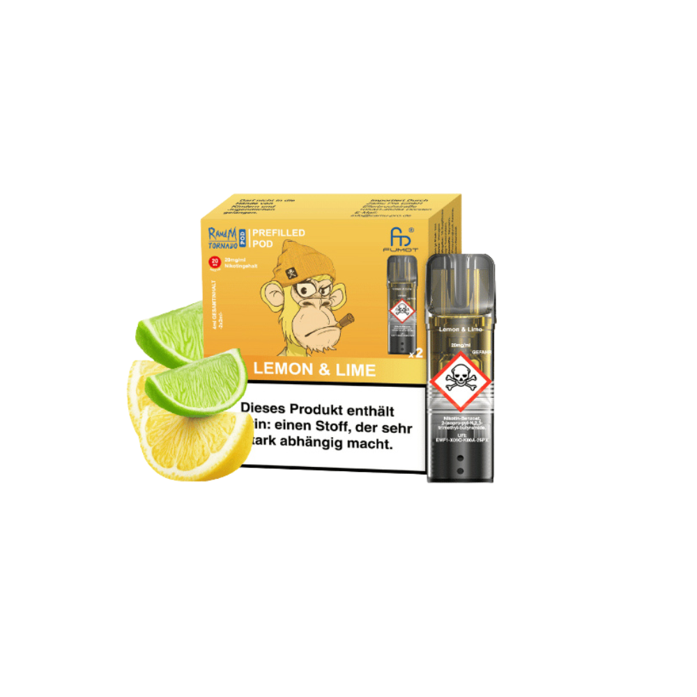 RANdM TORNADO Pods - Lemon & Lime