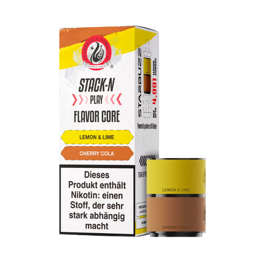 Starbuzz Stack-N-Play Pods - Lemon & Lime + Cherry Cola