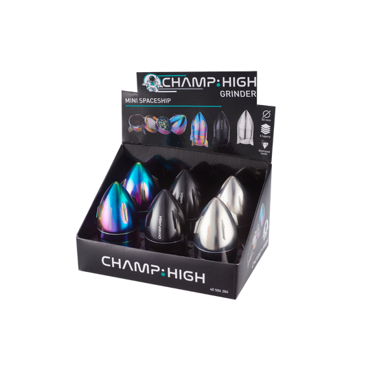 CHAMP HIGH GRINDER - Mini Spaceship 50mm 4-teilig