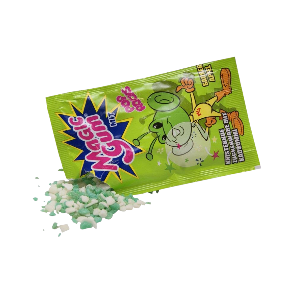 POP ROCKS - Magic Gum - Saurer Apfel 50x7g