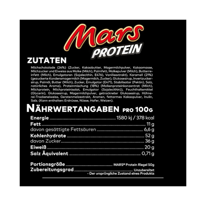 MARS - Proteinriegel 18x50g - MHD: 13.05.2026