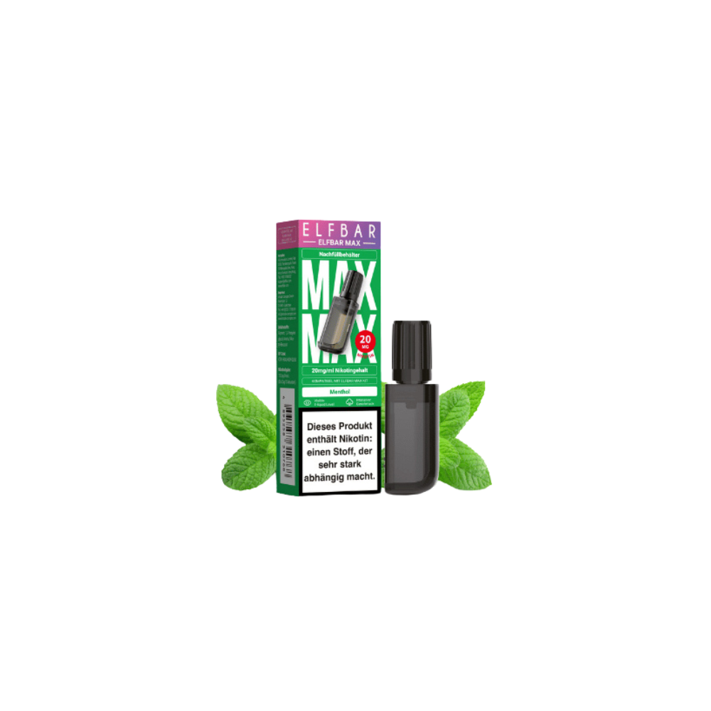 ELFBAR MAX  Pod - Menthol