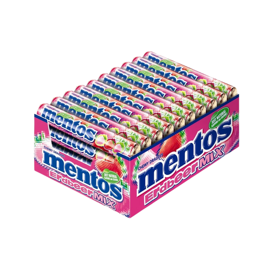 MENTOS - Strawberry Mix - MHD: 30.05.2027