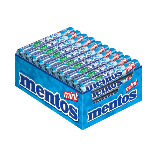 MENTOS - Mint Kaubonbons - MHD: 09.2028