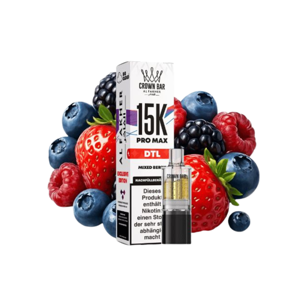 AL FAKHER - 15K Pro Max Pod - Mixed Berry