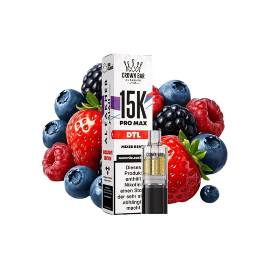 AL FAKHER - 15K Pro Max Pod - Mixed Berry