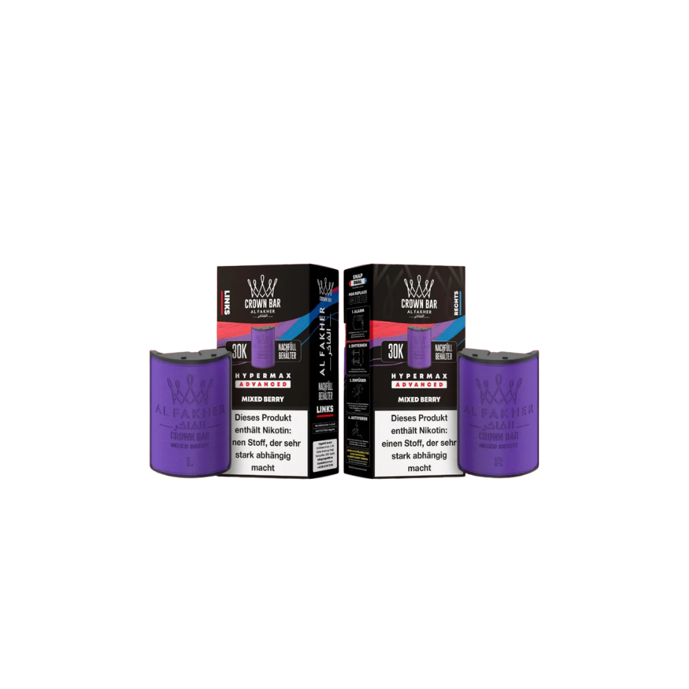 AL FAKHER - 30K Hypermax Mixed Berry Pods