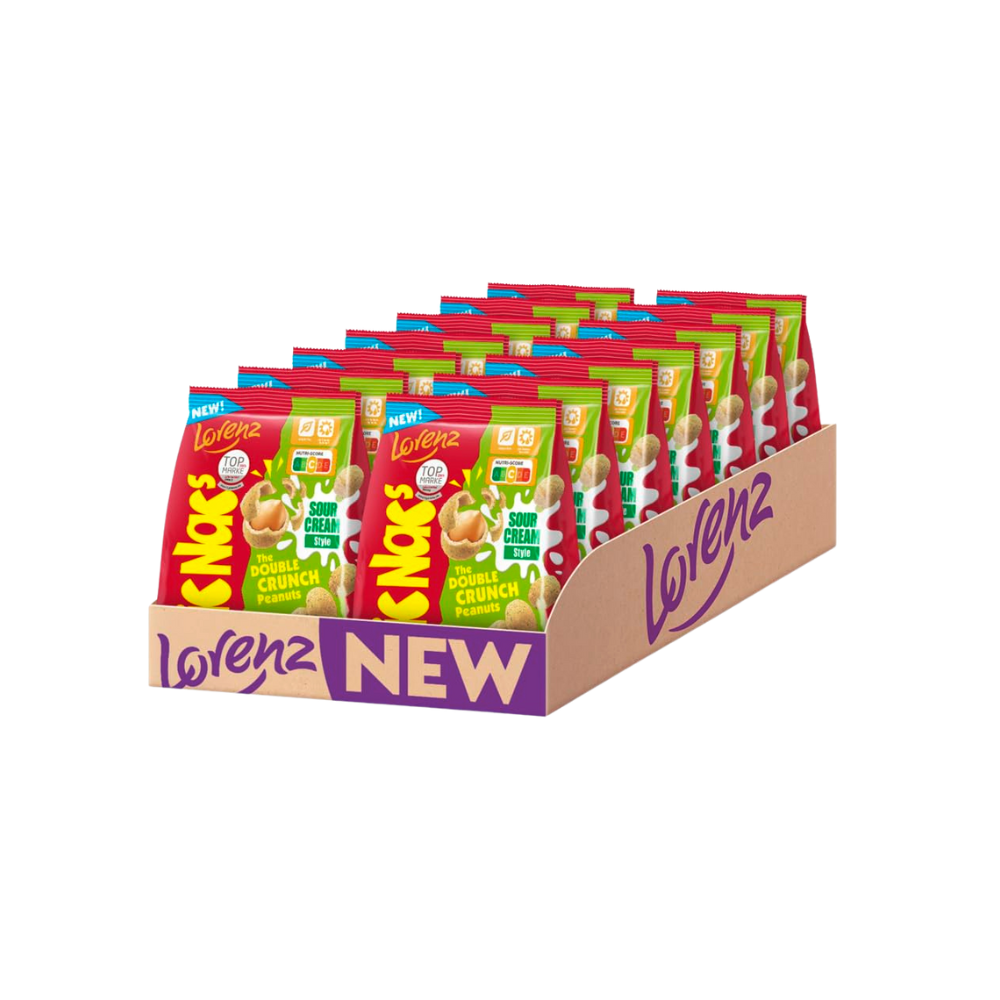 LORENZ - Nic Nac Sour Cream 110g (14 Stk.) - MHD: 14.05.2026