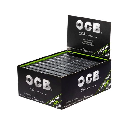 OCB SCHWARZ - Slim + Aktiv Filter